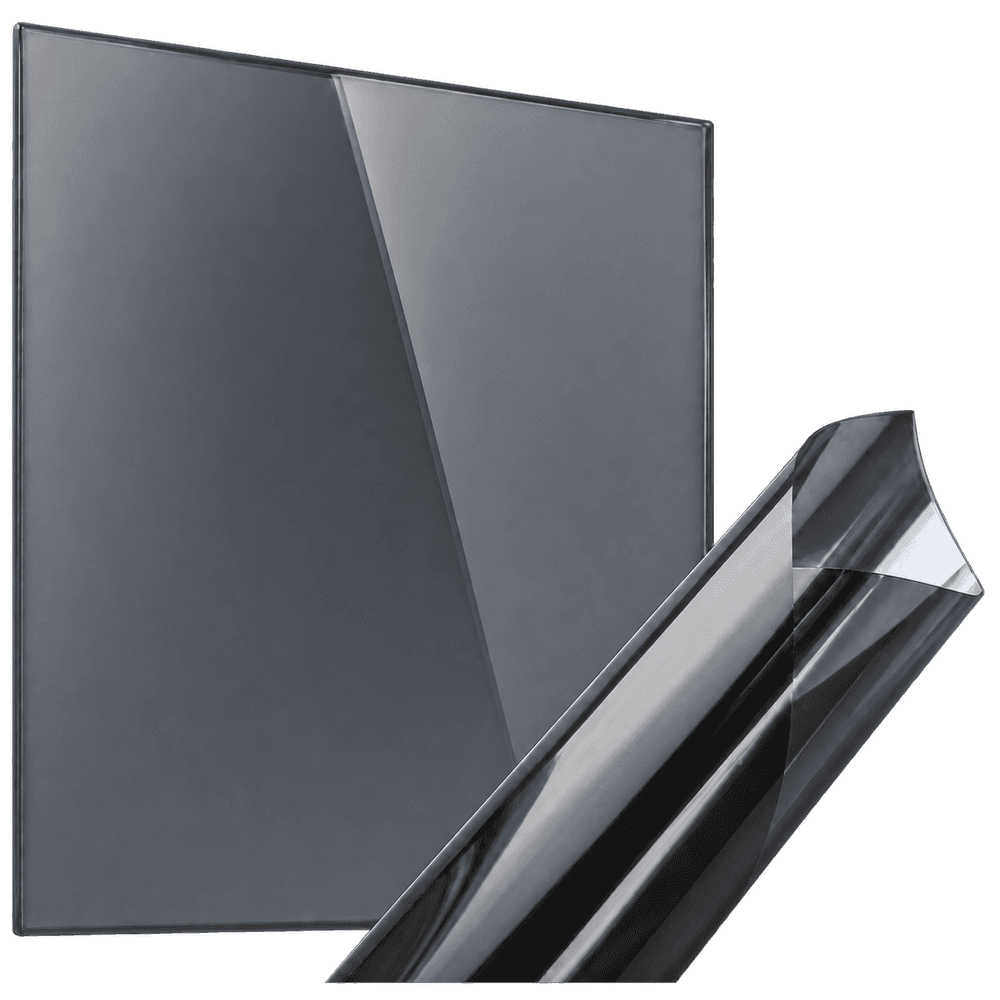 декоративная плёнка серый глянцевый CRYSTAL GREY — тонировка окон квартир, домов и зданий в Ростове-на-Дону