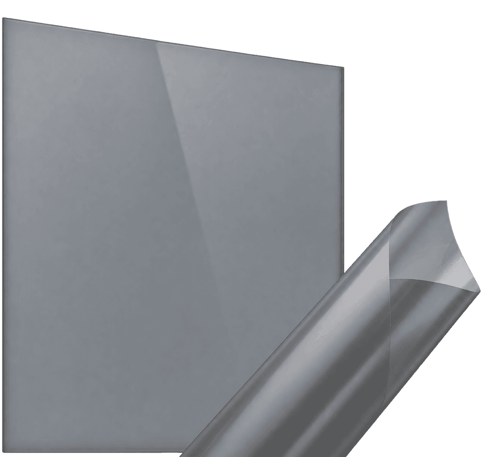 декоративная плёнка серый матовый MATTE GREY — тонировка окон квартир, домов и зданий в Ростове-на-Дону